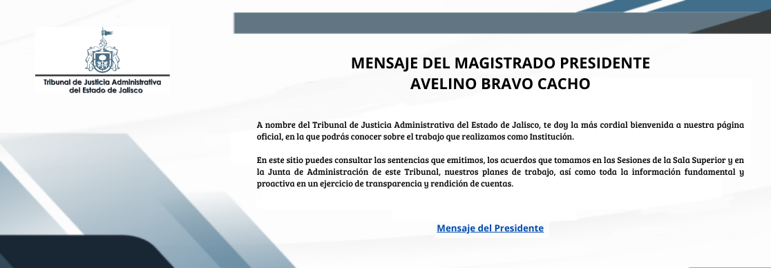 Mensaje Presidente Avelino